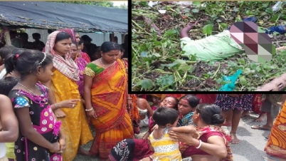 মদ খেয়ে ছাদ থেকে পড়ে মৃত্যু, প্রতিবাদে পথ অবরোধ