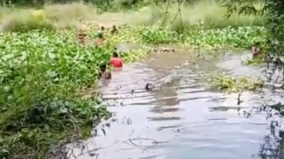 বহমান জলকে ব্যাবহার ও সংরক্ষনের উদ্যোগ বীরভূমের লোকপুরে