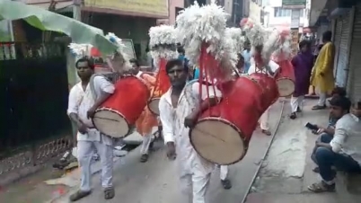 মালদায় বর্ষবরণ হল সুদৃশ্য  মঙ্গলময় শোভা যাত্রার মাধ্যমে