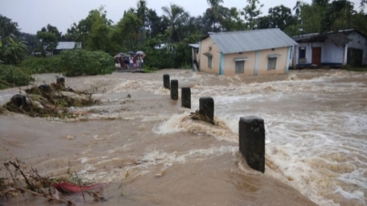 এক রাতের প্রবল বর্ষনে ভাসল ডুয়ার্সের নানান প্রান্ত