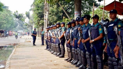 ঐক্যফ্রন্টের জনসভা ঘিরে রাজধানীতে নিরাপত্তা জোরদার