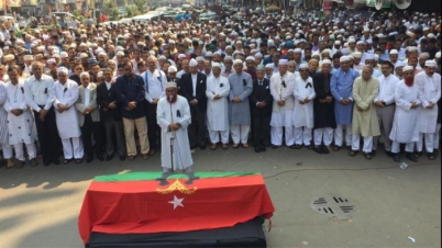 কারবালা কবরস্থানে চিরনিদ্রায় শায়িত  বিএনপির প্রবীণ নেতা তরিকুল 