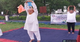 কালিয়াচক কলেজে আন্তর্জাতিক যোগ দিবস