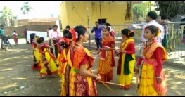 বড়রা শিশু সাথী বিদ্যানিকেতনের খুদেরা মাতলো বসন্ত উৎসবে