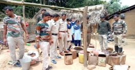 আবগারি দপ্তর ও রাজনগর থানার হানায় অবৈধ মদ উদ্ধার