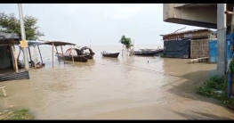 মুর্শিদাবাদে গঙ্গার জল বিপদসীমার উপরে, বন্যা আতঙ্কে স্থানীয়রা