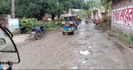 বছর ঘুরতেই ফের বেহাল রাস্তা, ঠিকাদারের বিরুদ্ধে ক্ষোভ ফরাক্কায়